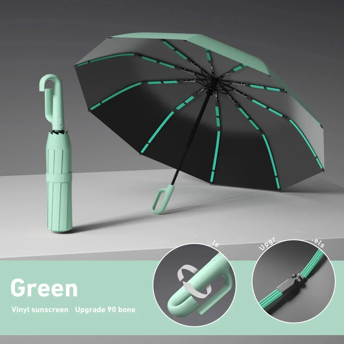 Storm-proof automatic umbrella