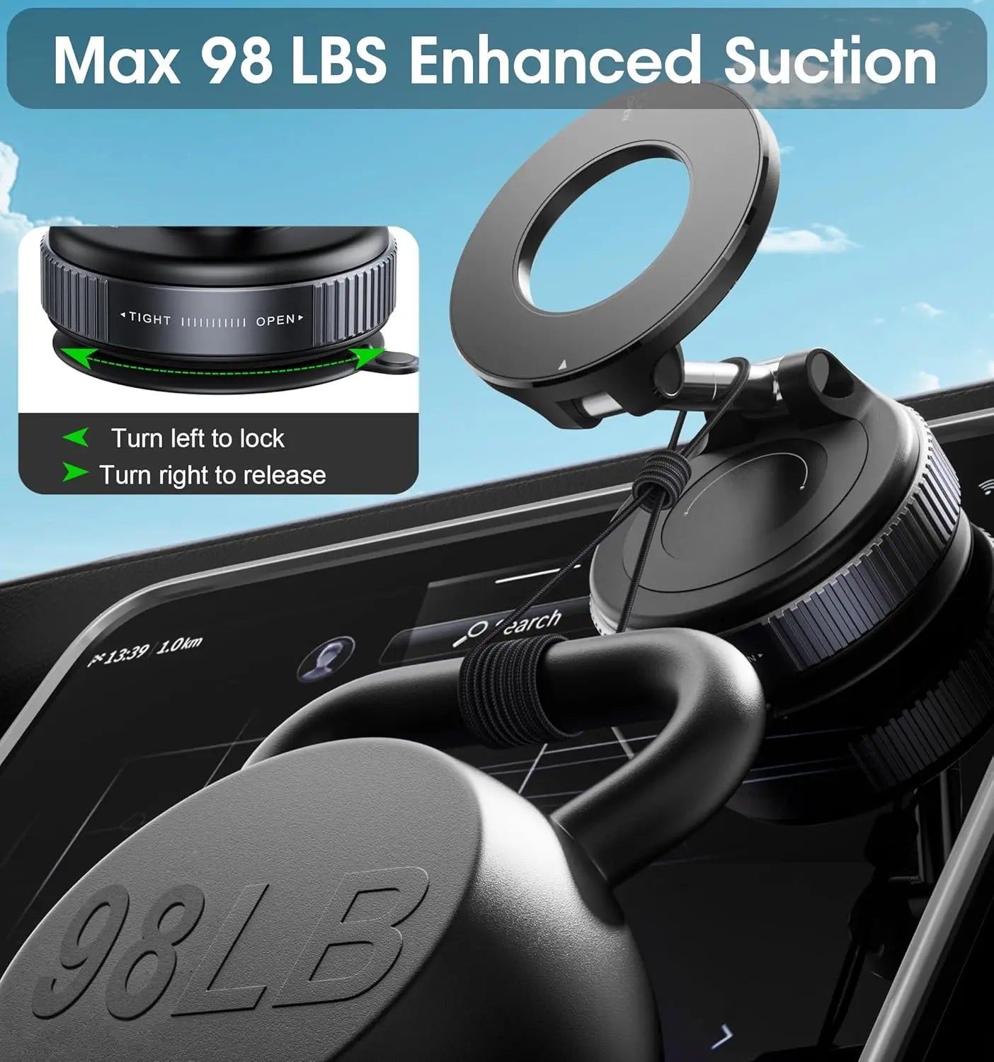 360° Magnetic Phone Mount