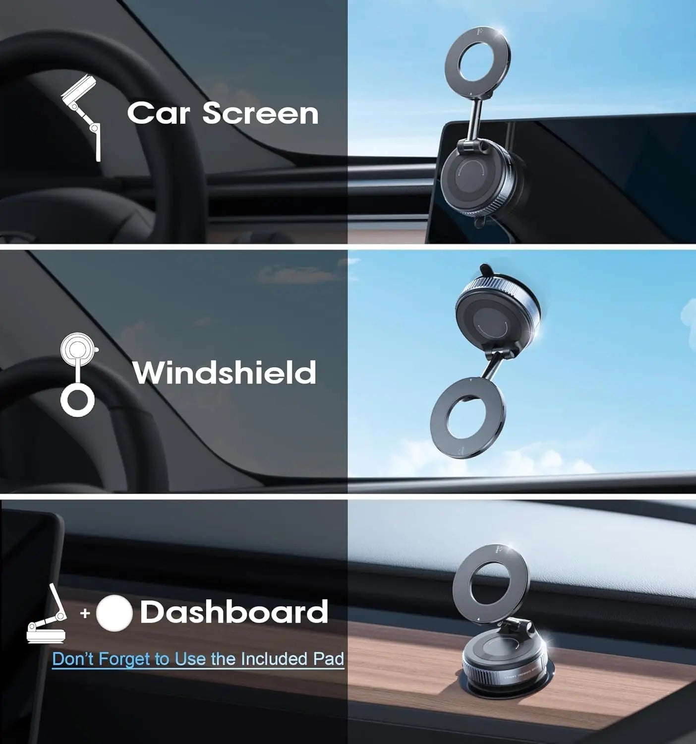 360° Magnetic Phone Mount